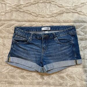 Charlotte Russe Blue Jean Shorts